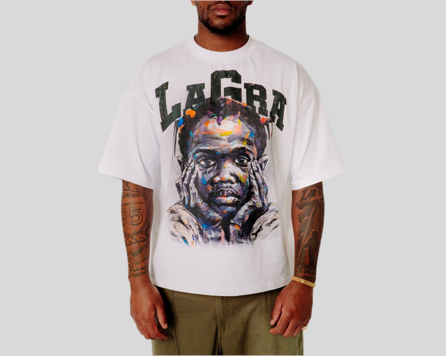 White LaGra “Lost” Tee