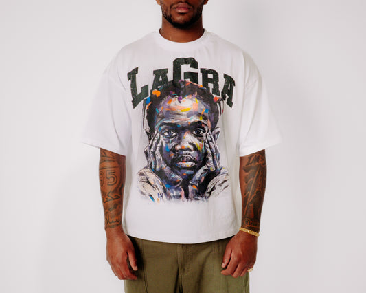 White LaGra “Lost” Tee