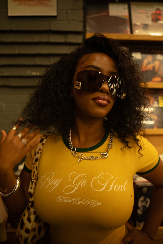 “Boy Go Heal” Baby Tee