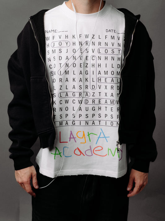 White Lagra “Academy” Tee