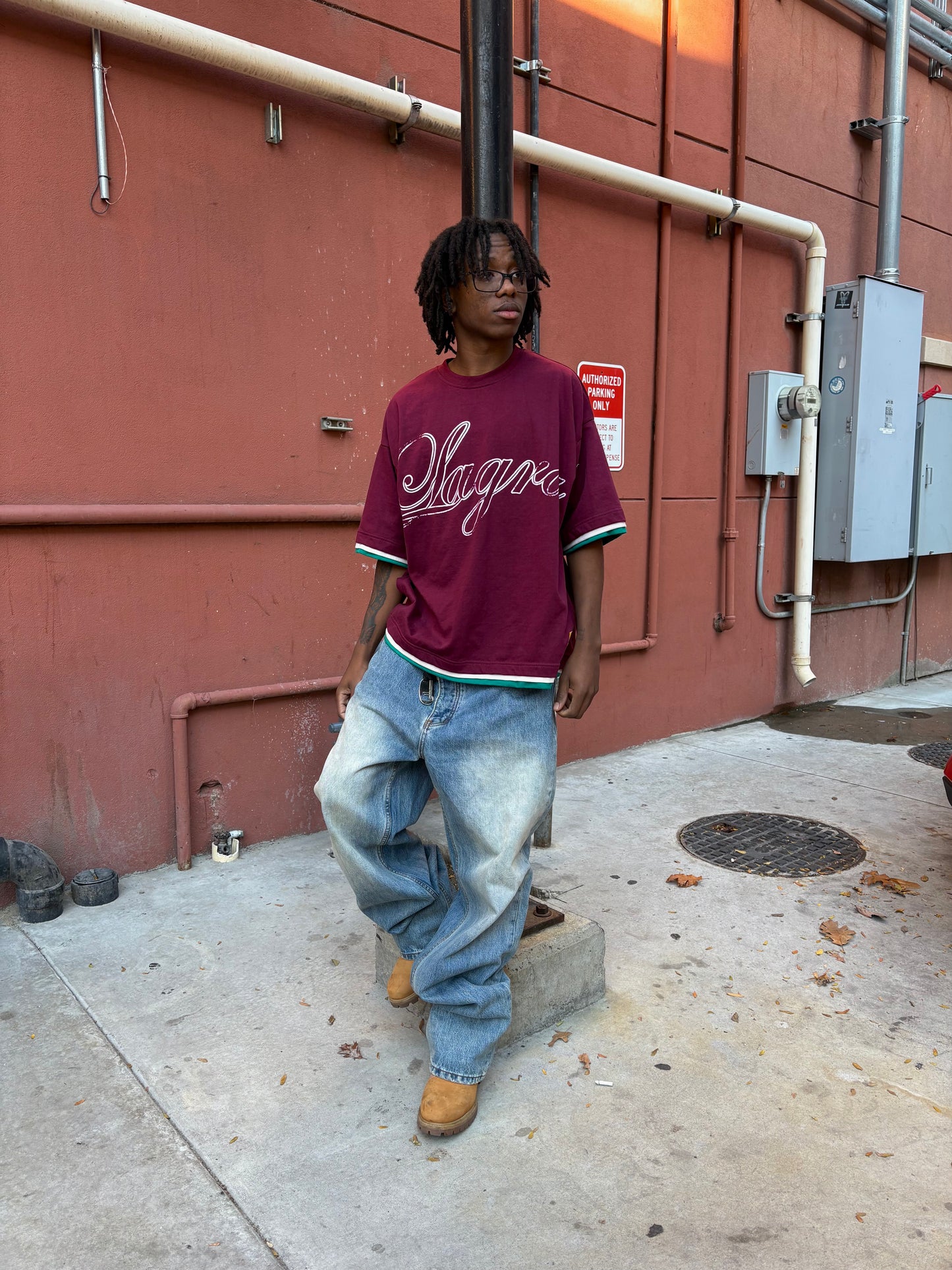 MAROON "HEAL YOUR INNER CHILD" TRIPLE TEE