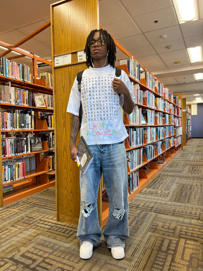 White Lagra “Academy” Tee
