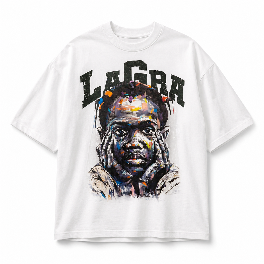 White LaGra “Lost” Tee