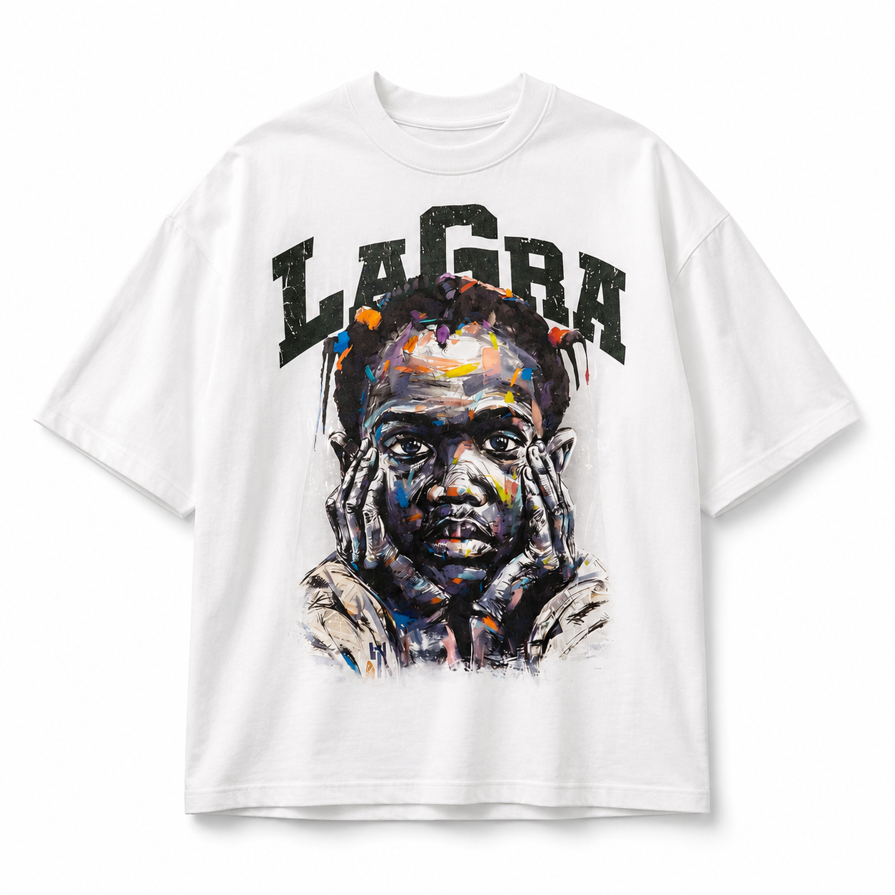 White LaGra “Lost” Tee