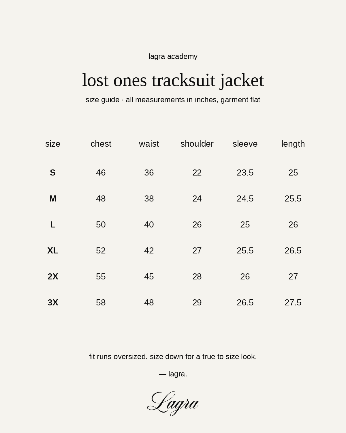 "lost ones" tracksuit jacket